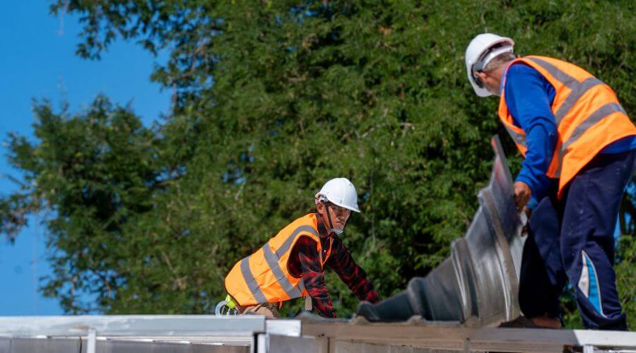 Roof replacement in Belvidere, SD